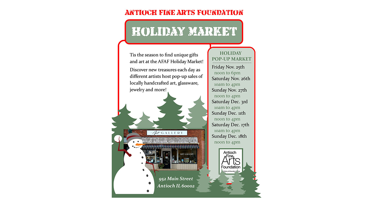 Antioch Fine Arts Foundation Holiday Market
